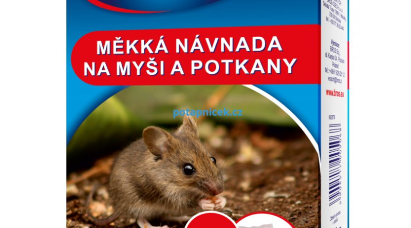 Bros měkká návnada na myši a potkany